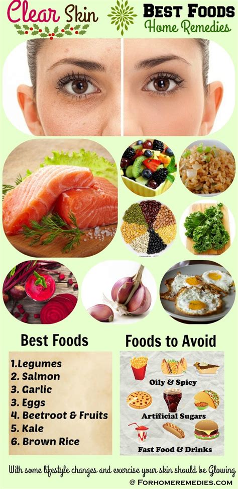 11 Best Foods And Home Remedies For Clear Skin Diet Lifestyle Tips
