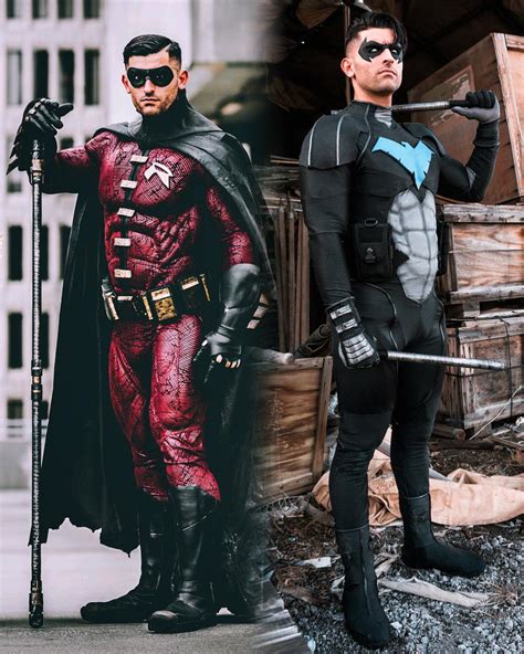 [cosplay] Robin To Nightwing Dick Grayson R Dccomics
