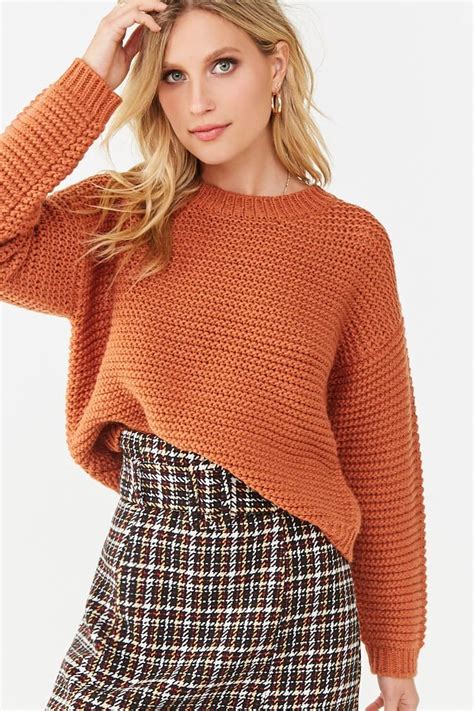 Boxy Chunky Knit Sweater Forever 21 Fancy Sweater Sweaters For