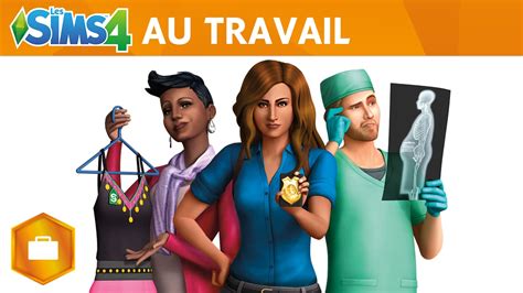 Les Sims 4 Au Travail Extension Pcmac Au Meilleur Prix Sur