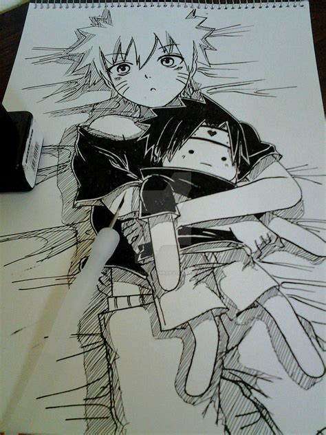 Cutie Naruto Hug Sasuke Doll~ By Megumihana1996 On Deviantart