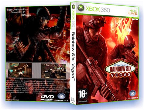 Tom Clancys Rainbow Six Vegas Xbox 360 Box Art Cover By Lodovicok
