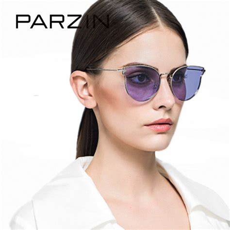 Buy Parzin Polarized Sunglasses Women Vintage Metal