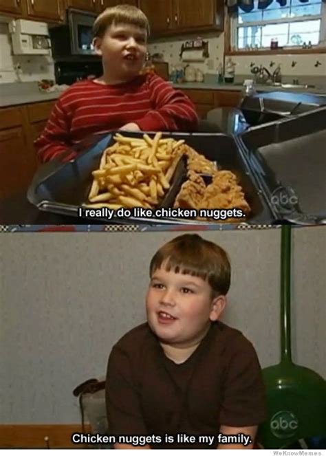 The claim that a man was hospitalized after eating 413 chicken nuggets is actually a retelling of another satire article that was published by rock city that article, which claimed a man went into a coma after eating 413 red lobster biscuits (not nuggets), was mistaken as a genuine news item by. I Have Seen The Whole Of The Internet: Future President ...
