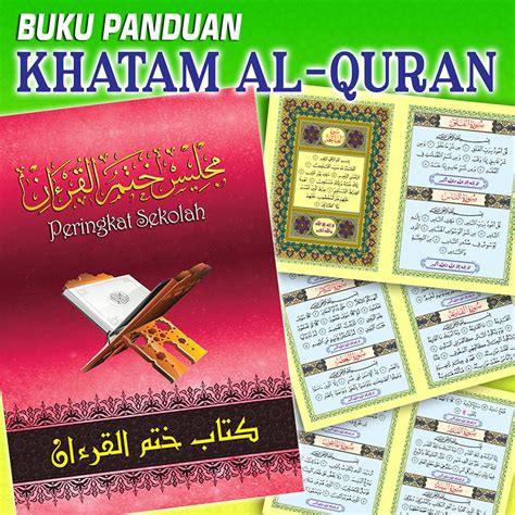 Buku Khatam Al Quran Untuk Majlis Khatam Quran Shopee Malaysia