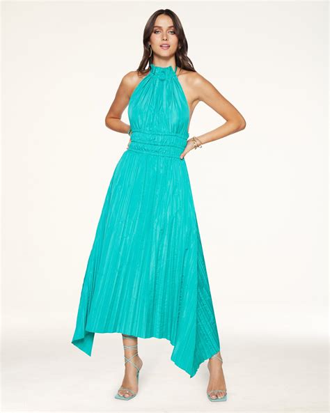 Delaney Halter Maxi Dress Oasis Womens Ramy Brook Maxi Dresses
