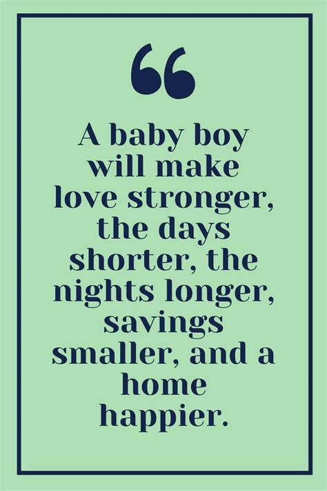 Sweet Baby Boy Quotes