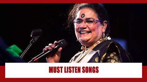 Usha Uthup And Her Must Listen Songs
