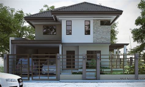 Rumah corner lot im 2. Pin by Haidee on Modern House | Philippines house design ...