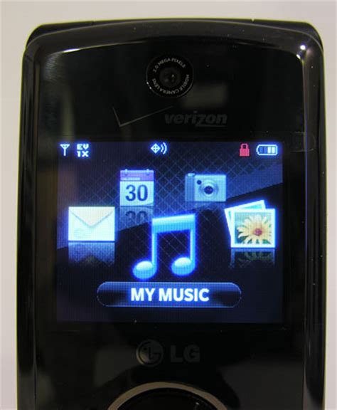Lg Chocolate 3 V Cast Music Phone Lg Vx8560 Review The Gadgeteer