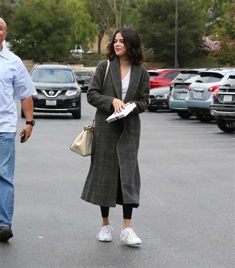 Selena Gomez Was Seen Out In Westlake Village Celeb Donut