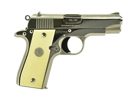 Colt Government Mkiv 380 Acp Caliber Pistol For Sale
