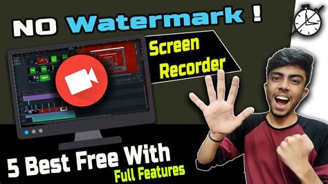 Top Free Screen Recorder For Pc No Watermark Latest Computer