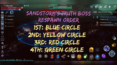 Mir4 Sandstorms Truth Mission Tips To Finish Mission Faster Boss