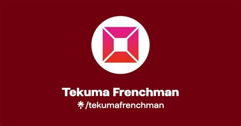 Tekuma Frenchman Instagram Facebook Linktree