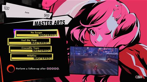 persona 5 strikers master arts list and how to unlock every master art rpg site