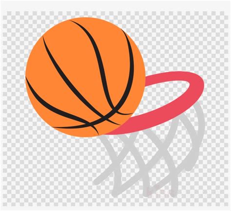 Basketball Emoji Clipart Basketball Backboard Canestro Transparent