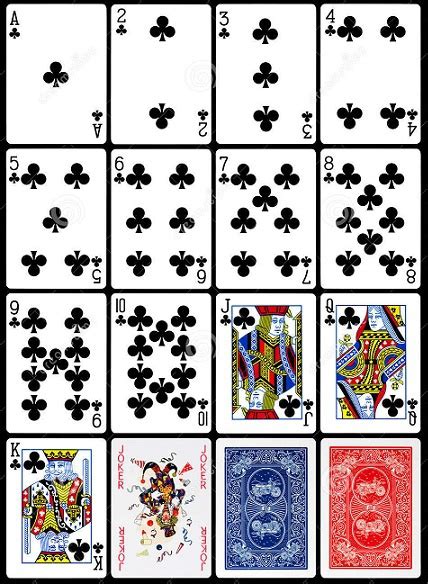 So the chances of pulling an ace out would be 4/52 or simplified down to 1/13. How many clubs are there in a playing card? - Quora