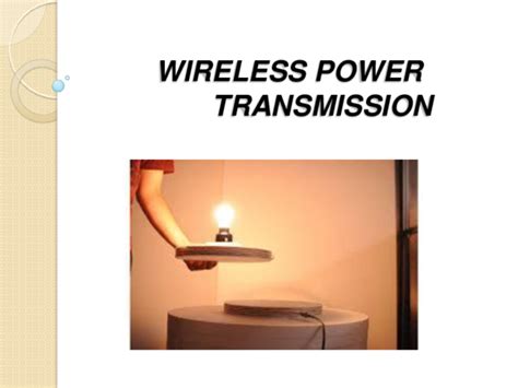 Ppt Wireless Power Transmission Suddiyas Nawaz