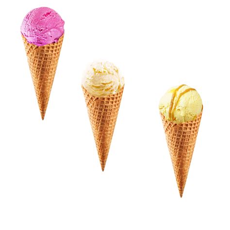 Ice Cream In A Cone Isolated Free Stock Photo - Public Domain Pictures