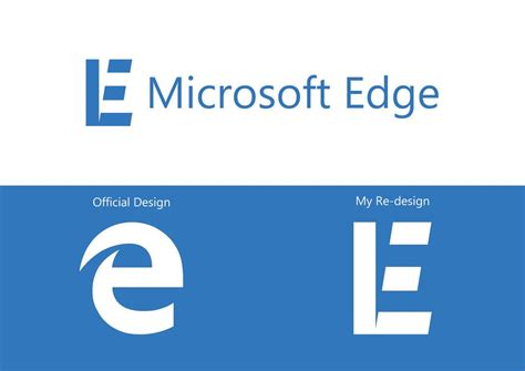 Microsoft Edge Logo Antigo