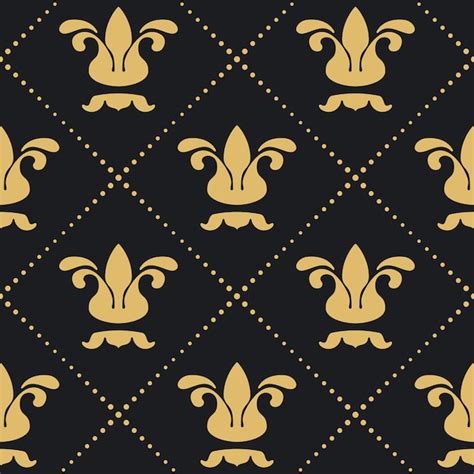 Free Vector Floral Royal Background Pattern Retro Victorian