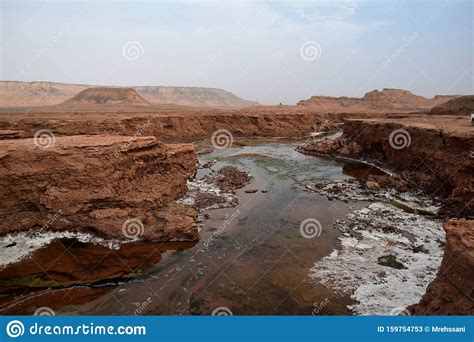 Shur River In Lut Desert Of Iran Stock Image Image Of Iran Settling