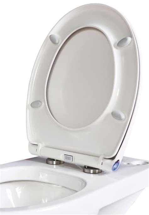 Eu Standard Size Urea Soft Close Quick Release Wc Toilet Seat Cover