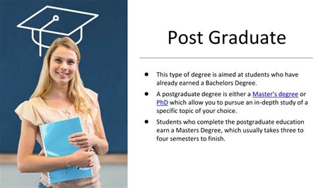 Ppt Types Of Degrees Options For Students In The Usa Kanan