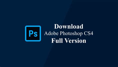 Photoshop Cs4 Download Gratis Dan Lengkap Full Version