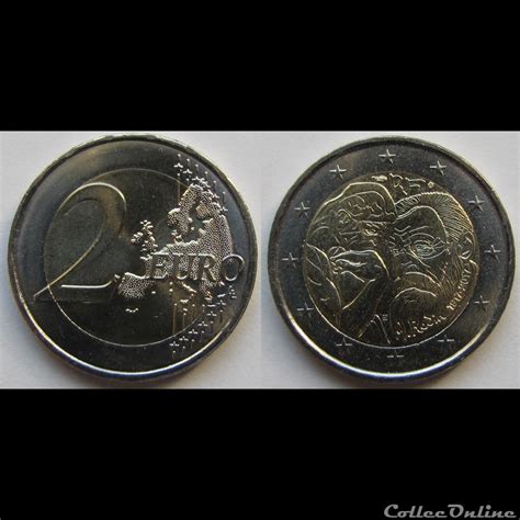 2 Euros Auguste Rodin 2017 Münzen Euro Frankreich