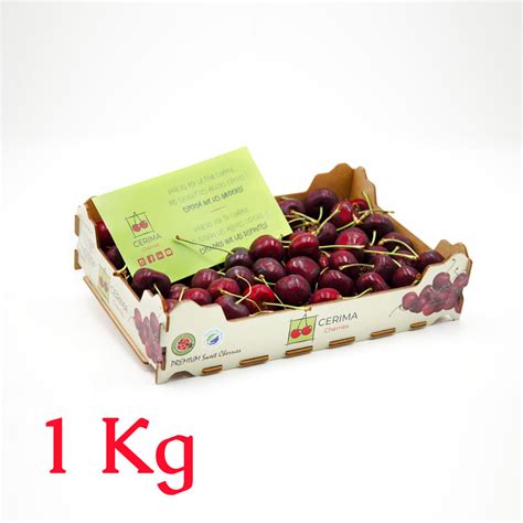 Cerezas Cerima Cherries Caja De 1 Kg Cerima Cherries