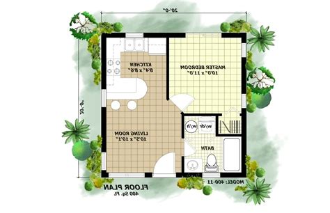 400 Sq Ft House Plans 2 Bedroom Indian Style