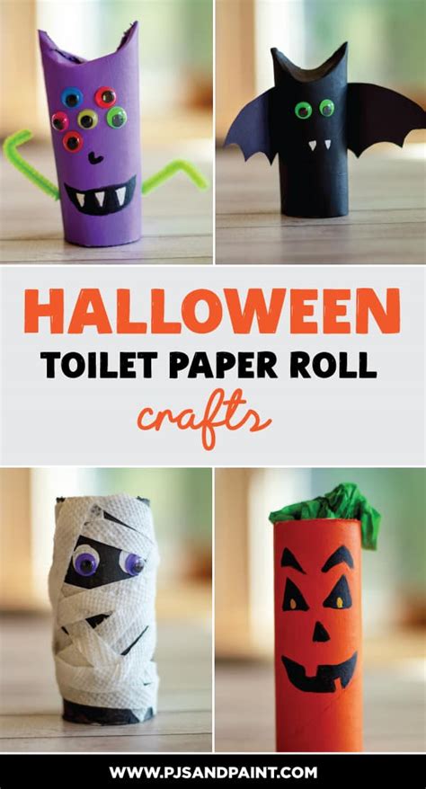 4 Fun Halloween Toilet Paper Roll Crafts Easy Crafts For Kids