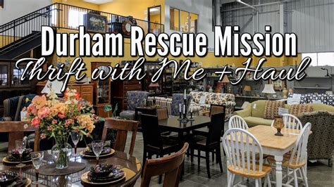 💖thrift Shopping With Me And Home Decor Haul Durham Rescue Mission