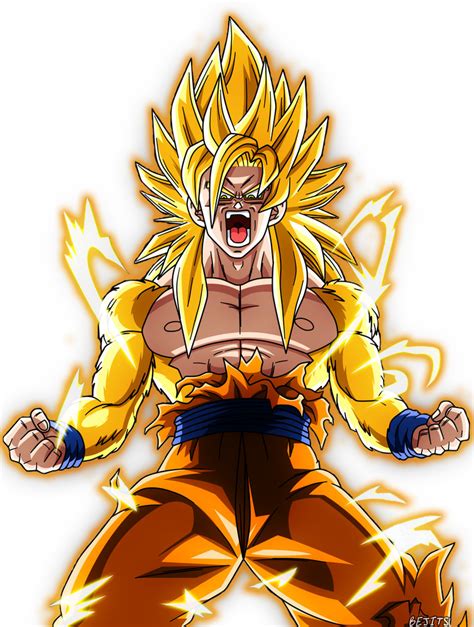 Goku Ssj God Gold Render Dbz By Dbzrenders On Deviantart