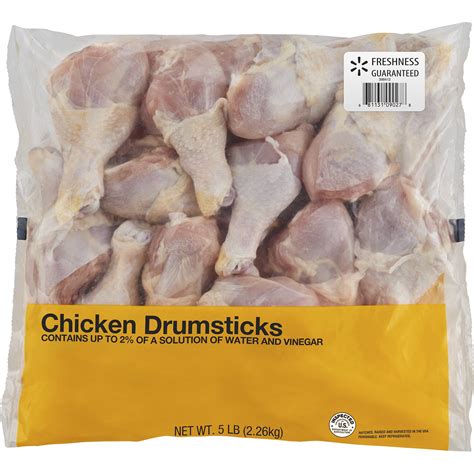 Freshness Guaranteed Fresh Chicken Drumsticks 19g Protein Per 4oz