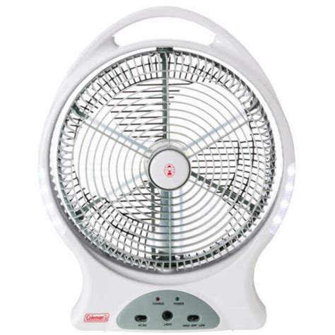Coleman 1378018 12 Inch Rechargeable Table Fan For Sale Online Ebay