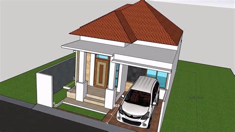 Gambar denah rumah minimalis 2 lantai terbaik 2016 lensarumahcom via lensarumah.com. Desain rumah 7 m x 12 m........tampak luar dan dalam - YouTube