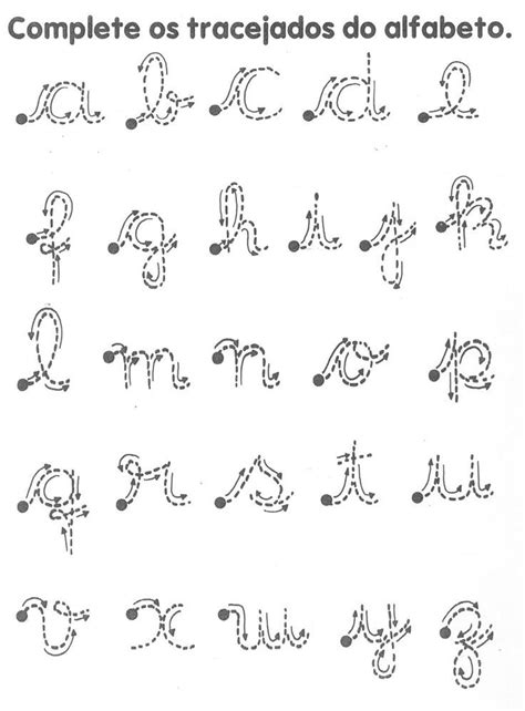 Letras Del Alfabeto Para Imprimir En Cursiva Teaching Cursive Learn