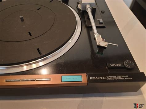 Sony Ps X Biotracer Turntable Photo Canuck Audio Mart