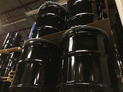 55 Gallon Oh Steel Drums With Poly Inserts In Warehouse Yankee