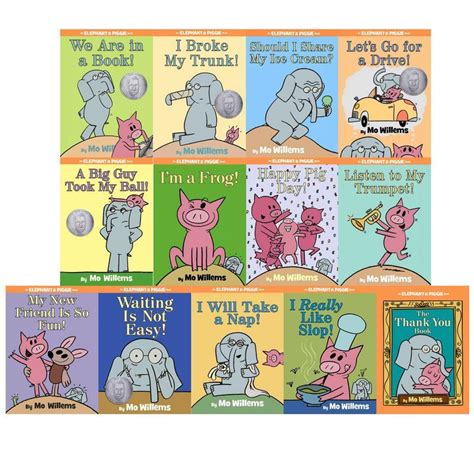 Mo Willems Elephant And Piggie Collection Set Of Hardcover Books 13 25 By