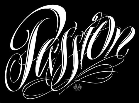 Passion Hand Lettering Lettering Passion