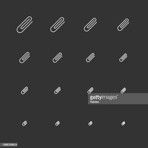 Paper Clip Icons Photos And Premium High Res Pictures Getty Images