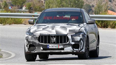 V Powered Maserati Levante Spied Nearly Naked Autoblog