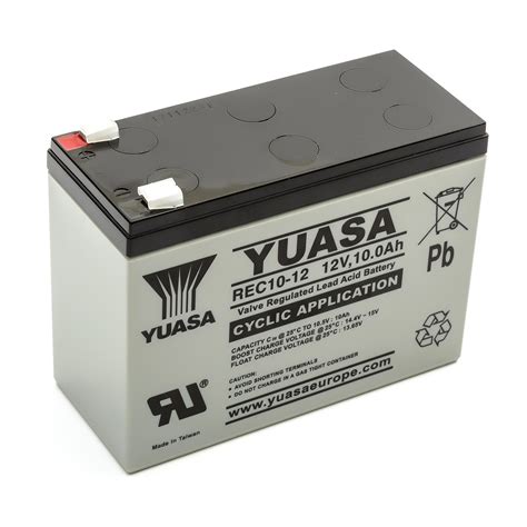 The top countries of supplier is china, from which the. Yuasa REC10-12 Sealed Lead Acid Battery 12 Volt 12v 10ah ...