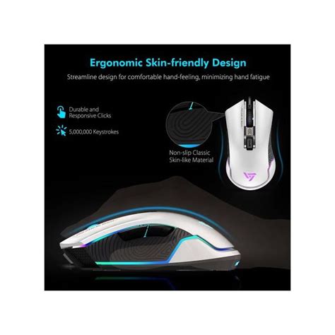 تسوق Pc109a Pro Rgb Wired Gaming Mouse With Programmable