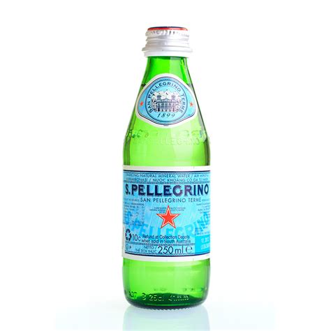 San Pellegrino Sparkling Water 24 X 250ml Glass Bottle Uk Business Supplies