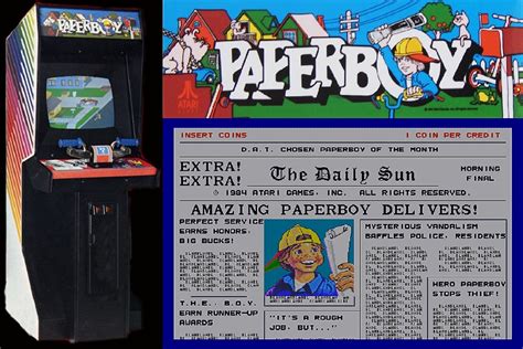Papers And Property Damage Celebrating Paperboy Arcade